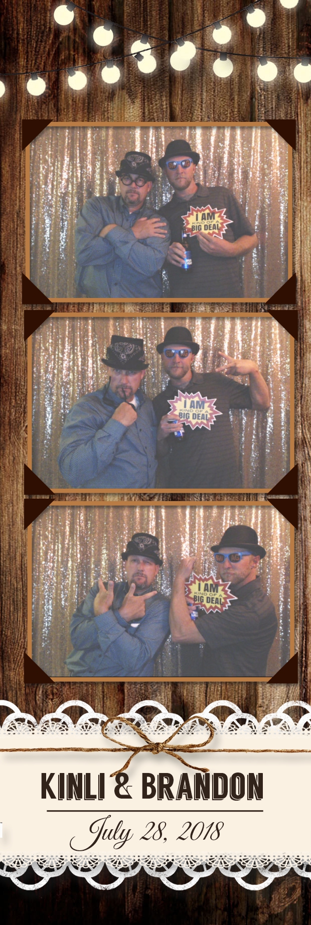 Kinli and Brandon's Wedding | View more photos from the event at gallery.photoboothbillings.com/u/PhotoBoothBillings/Kinli-and-Brandons-Wedding